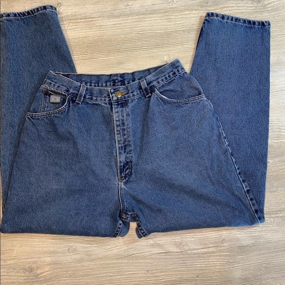 Vintage Wrangler High Waist Mom Jeans - Picture 6 of 9